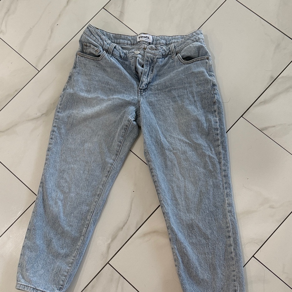 RSQ Light Blue Cropped Jeans